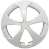 Wheel Cover; 15 Inch; 5 Spoke; Silver; Plastic; Set Of 4; Standard Leg(IWC49815S)