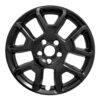 Jeep Renegade 2019 - 2021 Chrome/Black Impostor Wheel Skins - IWCIMP443X/BLK