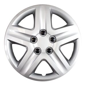 431 17 silver premium quality hubcaps