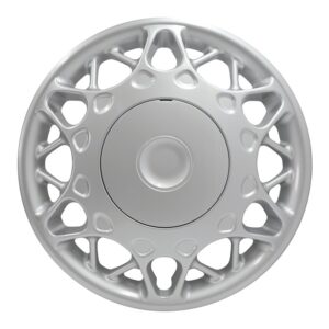 buick century silver replacement hubcap 15 inch 12 spoke split